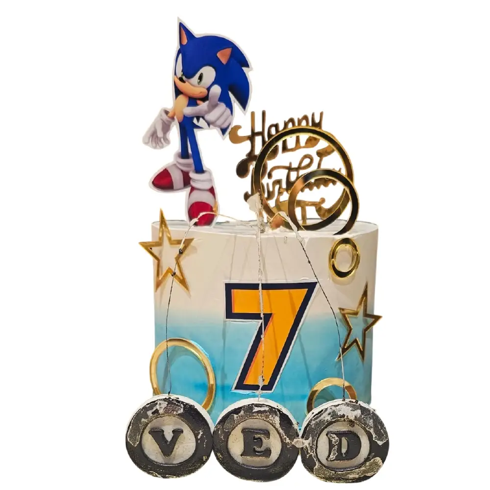 Send fire cake with custom design for special occasions